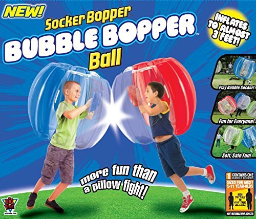 Socker Boppers Body Bubble Ball Bumper Toy - 3'. Junior Size (Renewed) - //coolthings.us