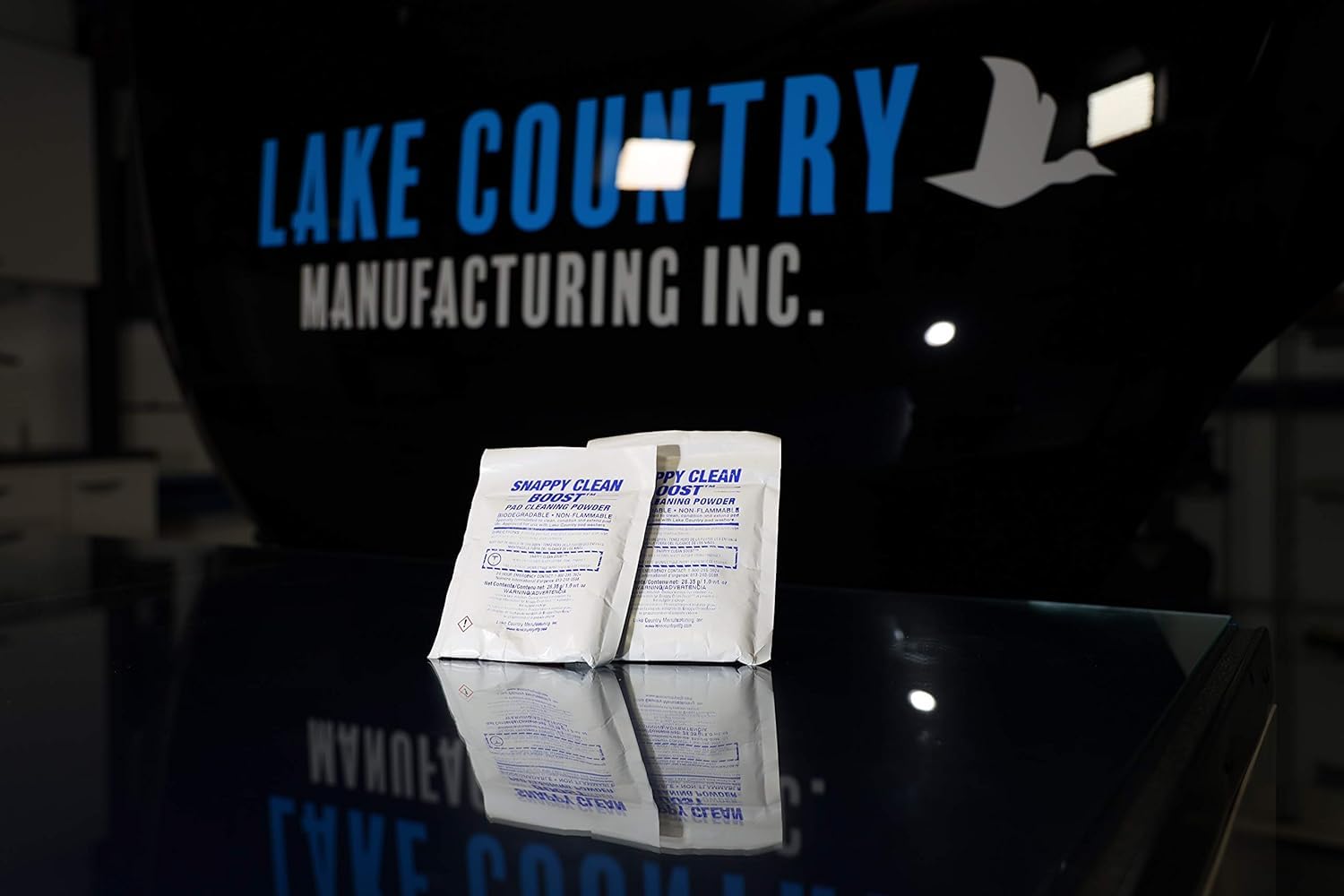 Lake Country Snappy Clean Boost Pad Cleaning Powder: (12 Pack) - Specially Formulated Polishing Pad Cleaner to Condition & Extend Pad Life