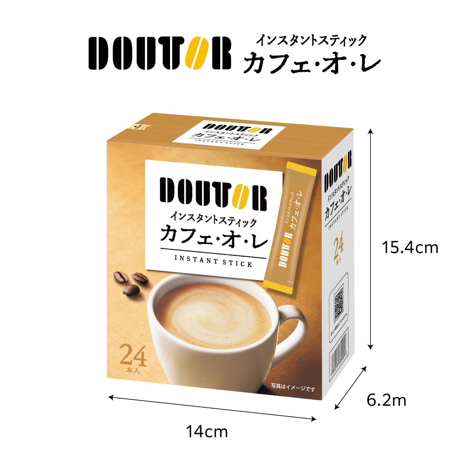 Amazon.co.jp: ドトールコーヒー インスタントスティック カフェ・オ