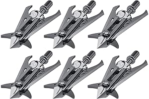 Crossbows Steel Broadheads Bundle (6-Pack) (2 Items)
