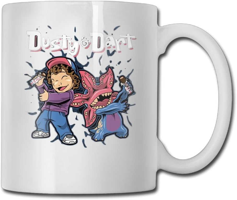 DUSTY AND DART Mug Unique Coffee Mug, Coffee Cup 11oz