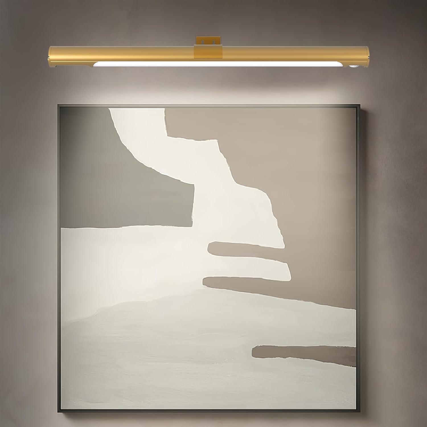 Lampe de tableau sans fil,LED Lampe Murale Rechargeable avec Télécommande,3 Températures de Couleur,Applique murale avec Detecteur Mouvement,pour tableau la fresque et les fléchettes
