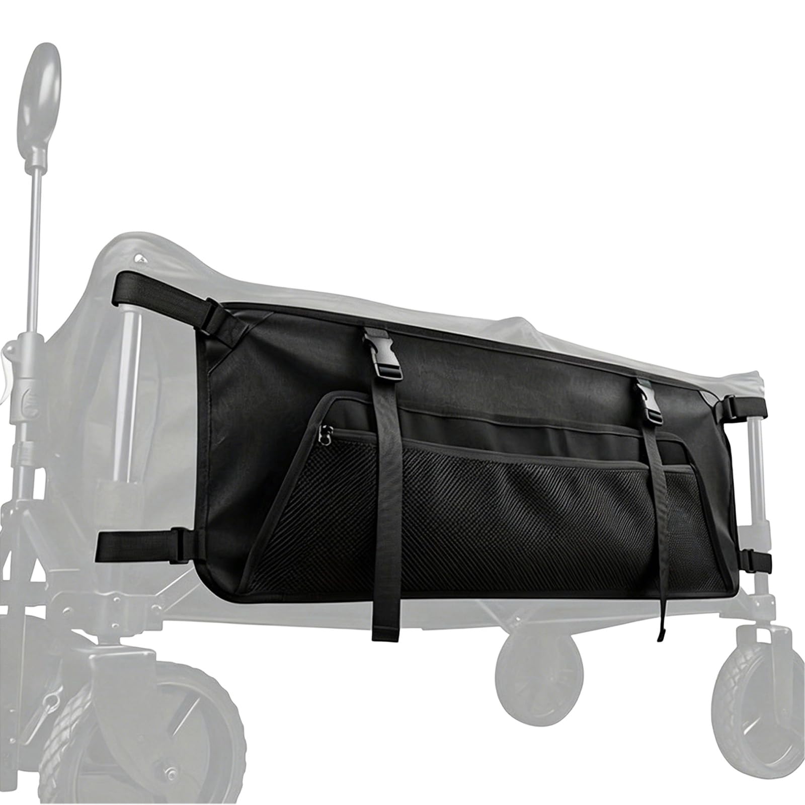Jazuaiao Extra Large Weather Resistant Carrier Storage Bag Featuring Reinforced Handles for Camping Equipment Beach Items Sports Tools Outdoor Meal Cart Side Pocket