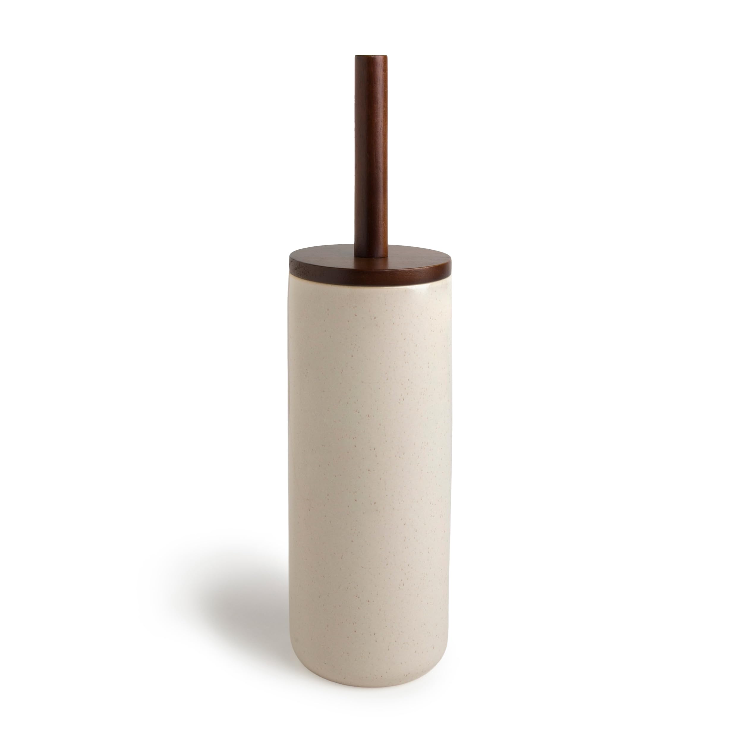 MÖVE Aura Toilettenbürste Ø 11 x 39 cm aus Keramik, Creme