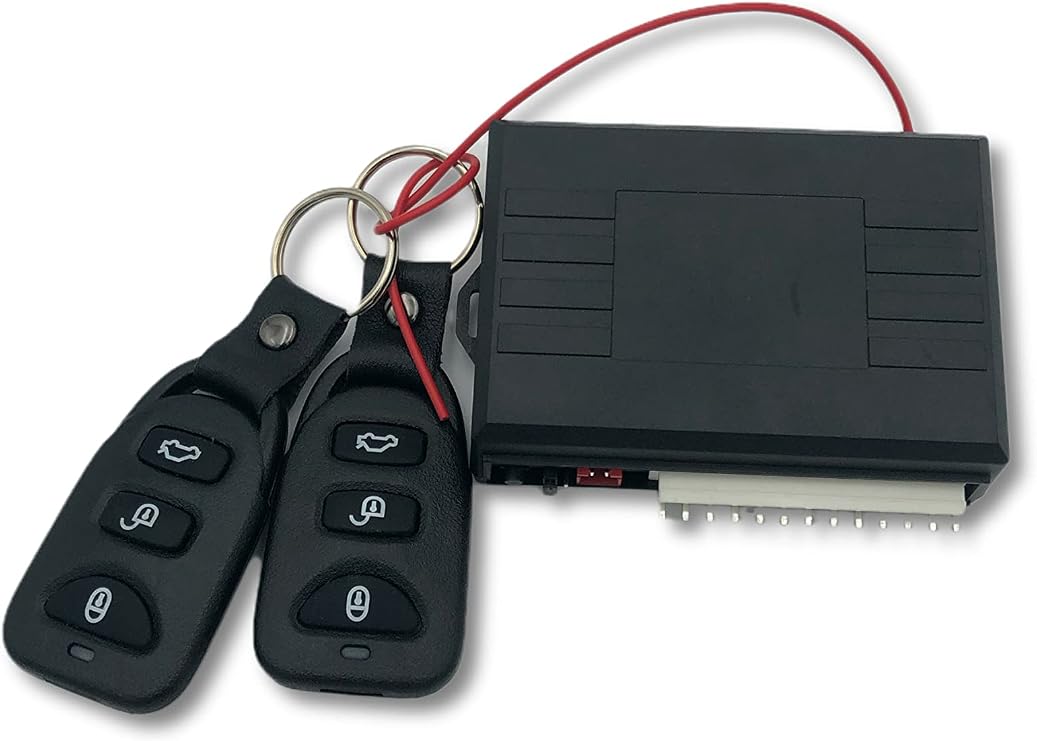 Keyless Entry car, Aiuphing Universal Remote Door Lock kit,Car Remote Central Locking Kit,Vehicle Door Lock Anti-Theft System with 2 Remote Controllers