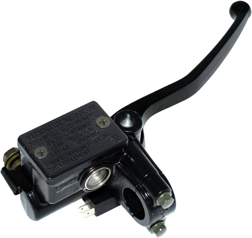 Feiteplus 7/8" Universal Front ATV Brake Clutch Master Cylinder Reservoir levers for Rancher Sportrax Rincon Recon 250 350 400 450