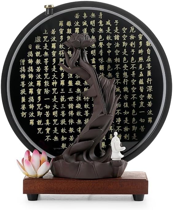 銅器 仏手倒流香 茶台 机 事務室 薫香炉 装飾品 工芸品 置物 銅器 仏手