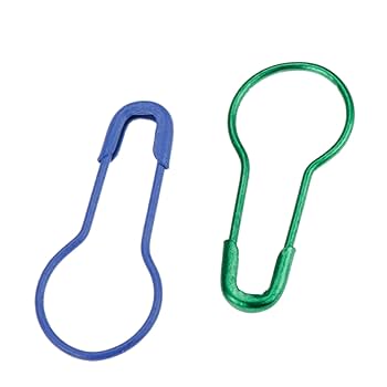 Amazon | ニットピン タグピン ヒョウタン型 安全ピン 縫製 工芸