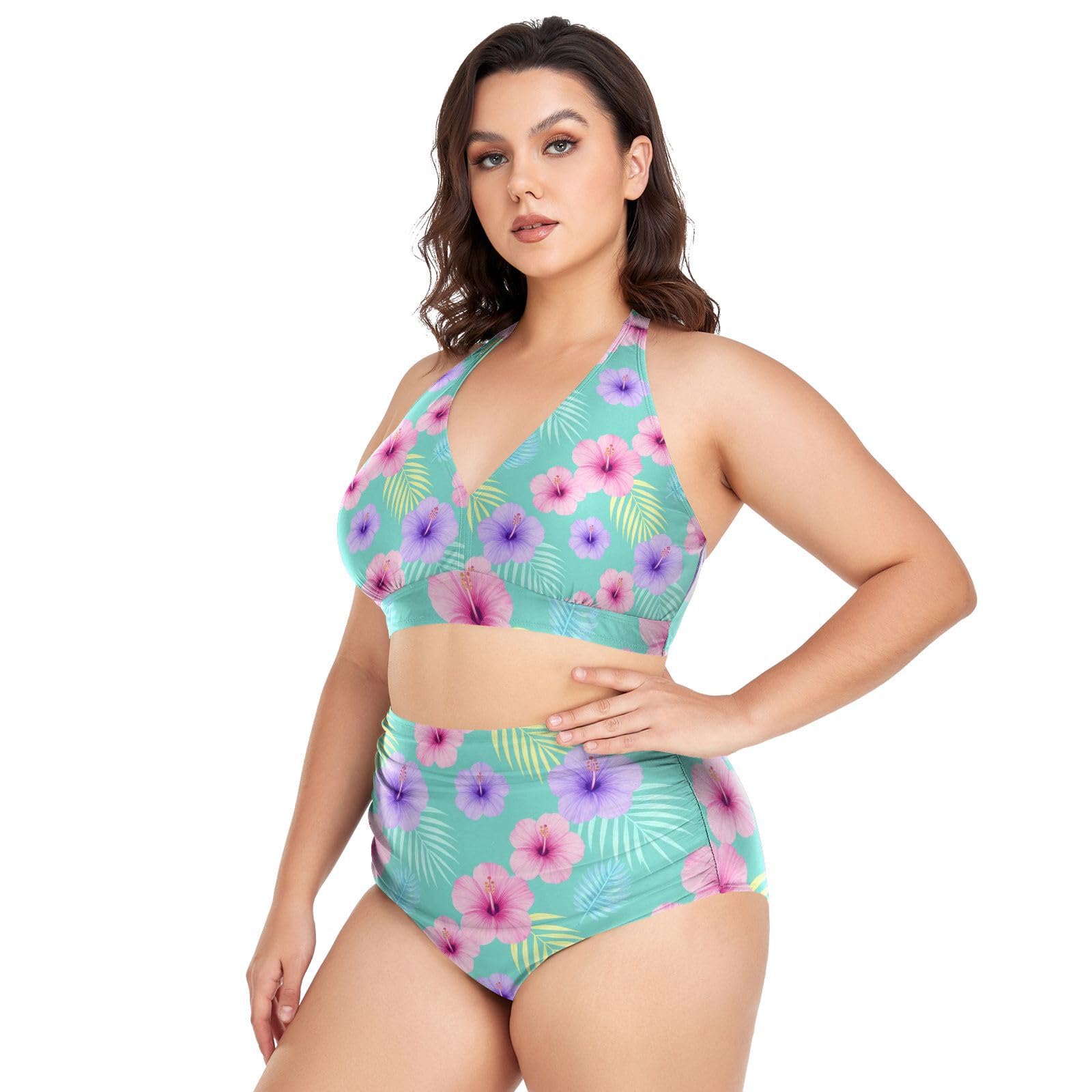 FRODOTGV Stroje kąpielowe damskie plus size L-4XL