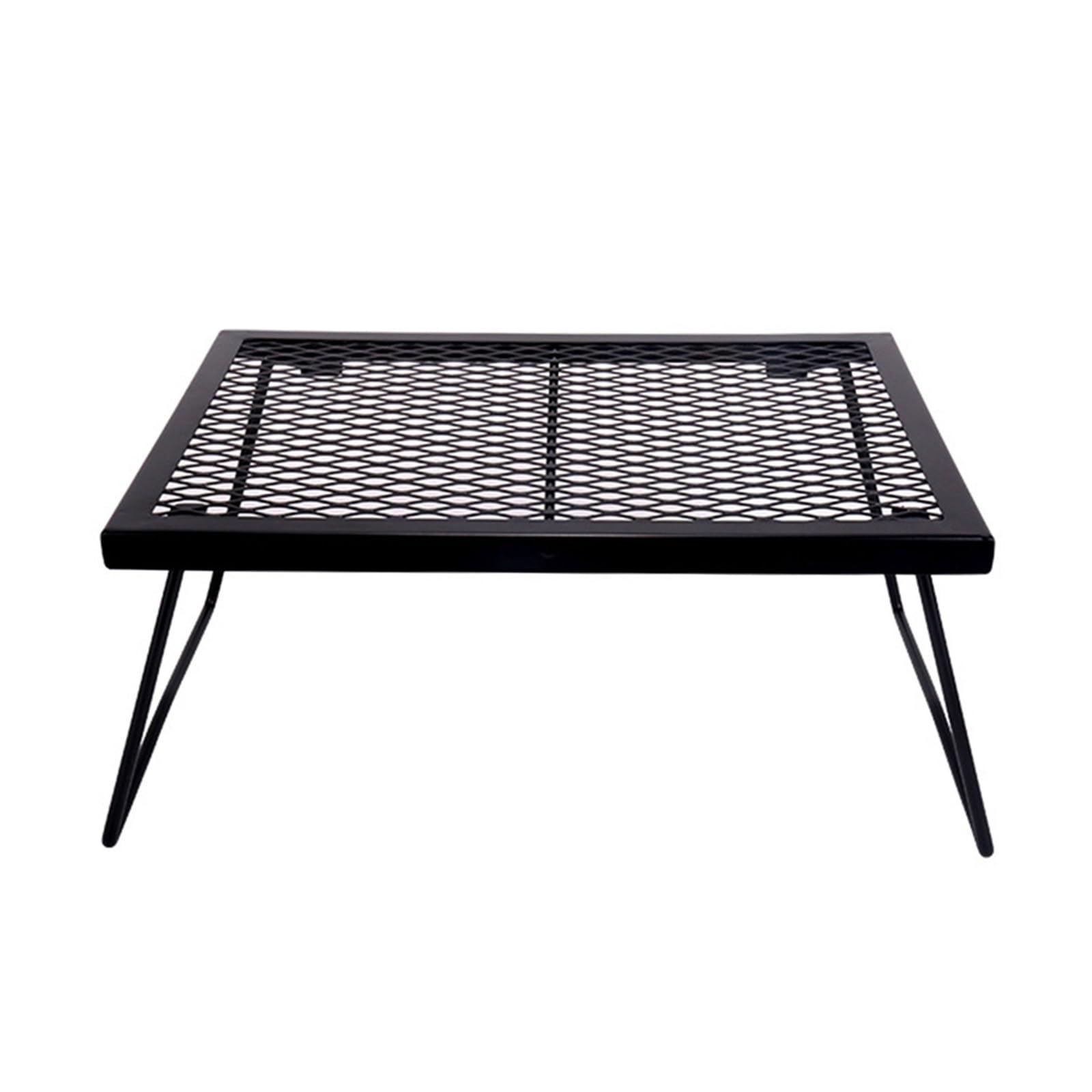 Campfire Grill Grate Heavy Duty Over Fire Camp Grill Foldable Camp Fire Cooking Rack For Camping Barbecues Picnic