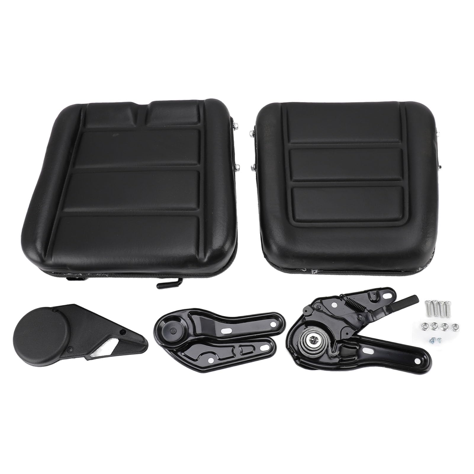 Traktorsitz, Baggersitz aus PU-Leder mit Ergonomischem Design, Verdickte Metallverbindungsplatten, Einfache Installation, Abgerundete Ecken für Gabelstapler, Traktor, Erntemaschine