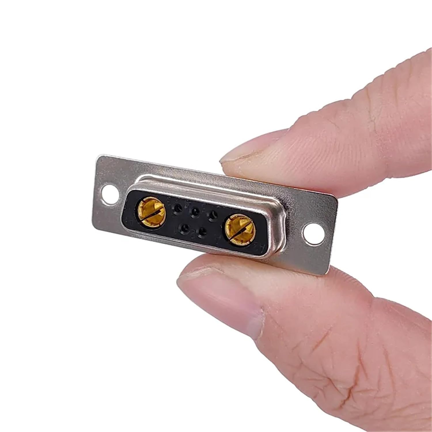 1PCS 7W2 High Current Connector D-SUB Adapter 5+2 Machined Pin Full Wire 20A 30A 40A(30A Male and Shell)