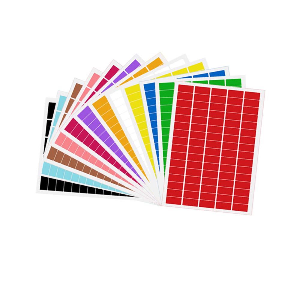 Etiquetas Para Cartas Office Depot 200 Etiquetas, 25x12mm Rectangulo, Verde Lima, Color Code PEGATINAS, Autoadhesivo Adhesivo De Color Etiquetas Precio De Etiquetas Para Imprimir
