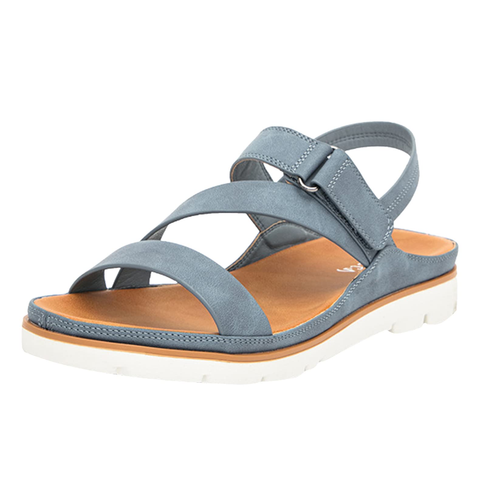 Ciabatta Donna Estiva Sandali Gioiello Estive Sandali da donna Nuovo modello romani tinta unita semplici Scarpe comode antiscivolo piatte grandi Scarpe Eleganti Ortopedici Estive