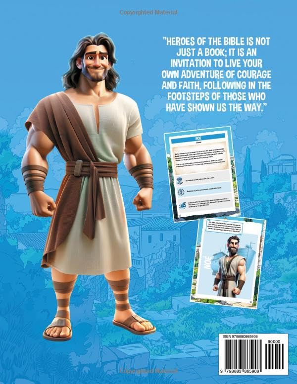 Heroes of the Bible: Illustrated Tales of Courage and Faith for Kids and Young Readers - Engaging Bible Stories to Inspire the gen Z" - Image 2