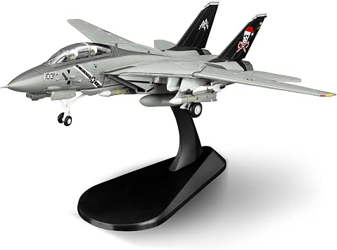 HANGHANG 1/100 Military Model Plane F14B VF-103 Tomcat Christmas Version Alloy Fighter Plane Model Model Airplane for Collection and Gift
