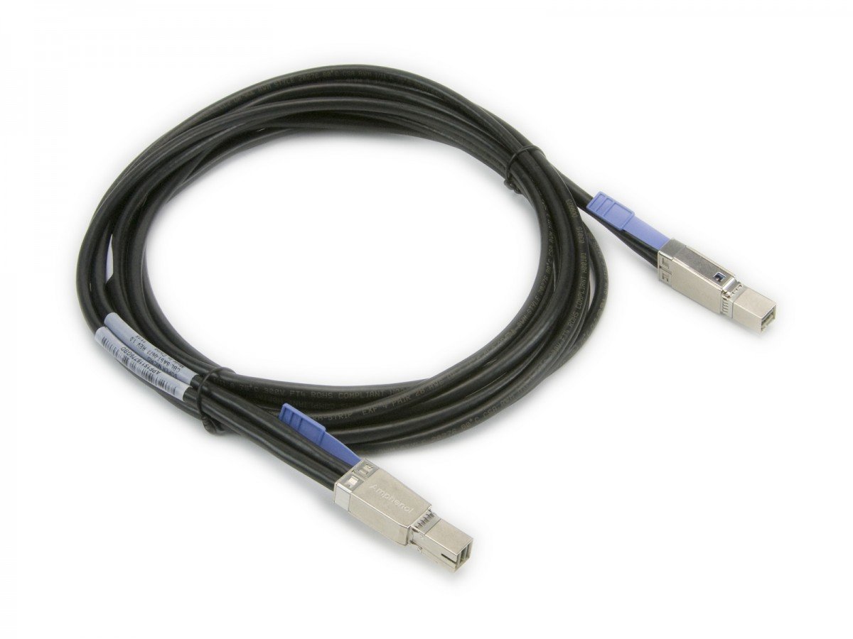 Super Micro Computer Supermicro - SAS External Cable - SAS 12Gbit/s - 4 x Mini SAS HD (SFF-8644) (M) to 4 x Mini SAS HD (SFF-8644) (M) - 1.2 in