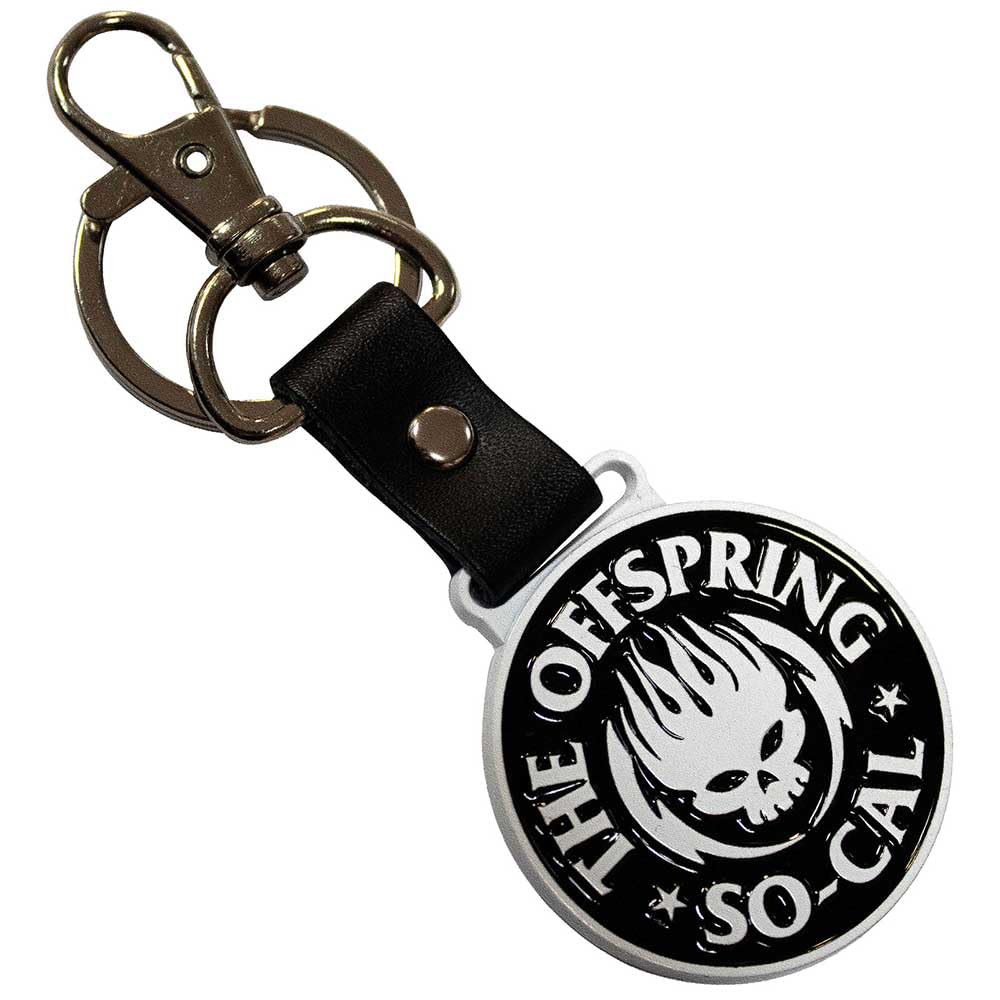 Rock Off officially licensed products The Offspring So Cal Band Logo Keyring Keychain One Size