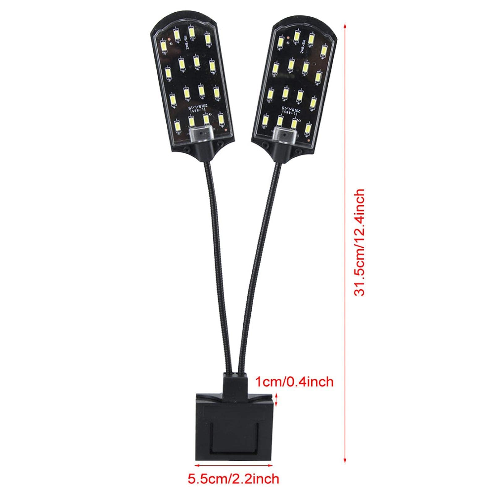 Ture Aquarium Light - LED Licht - Verlichting - Voor Je Vissen Energiezuinig Milieuvriendelijk Aquarium Grijs