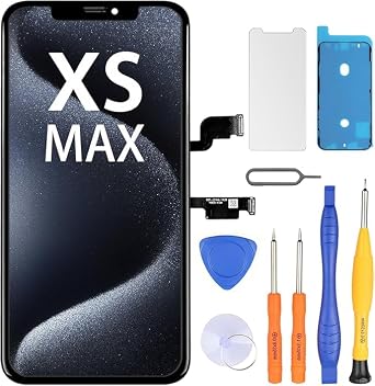 LL TRADER Screen Replacement for iPhone Xs MAX 6.5" LCD Retina Display Replacement Touch Screen Digitiser with Repair Tool Kits 2025 NEW for USA