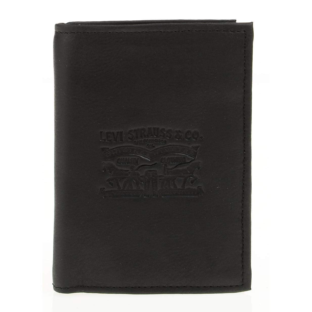 Levi's Men Clairview Vertical Coin Purses and Pouches 222543-4 Black
