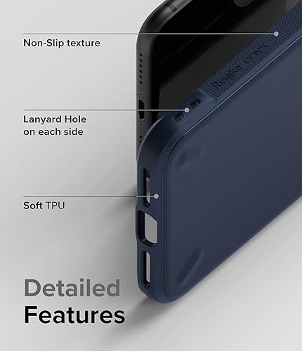 Miniatura 6 de Ringke Onyx - Funda compatible con iPhone SE 5G (3 generación, 2022), resistente, resistente, duradera, a prueba de golpes, TPU resistente,