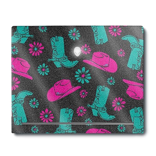 MightySkins Glossy Glitter Skin Compatible with Alienware X16 R1 (2023) Full Wrap Kit - Neon Cowgirl | Protective, Durable High-Gloss Glitter Finish | Easy to Apply & Change Styles | Made in The USA
