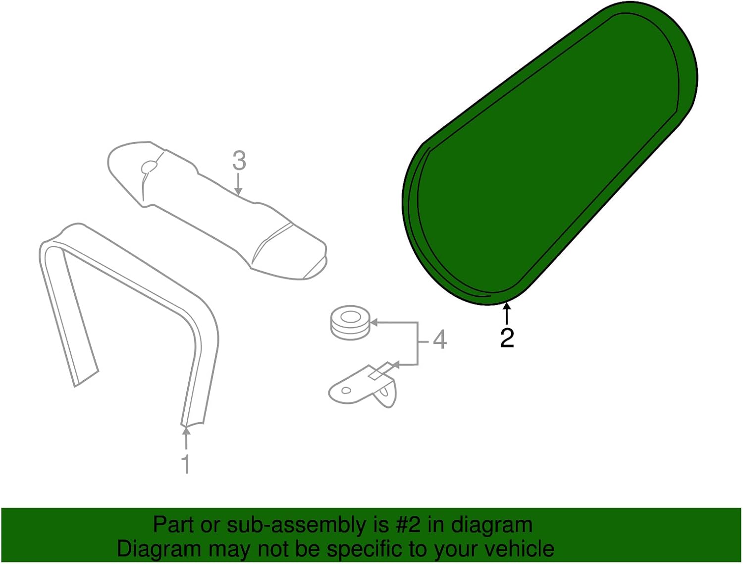 Subaru Stretch Belt Air Condioning AC Belt Kit 11718AA082 Impreza Forester Sti WRX Genuine OEM