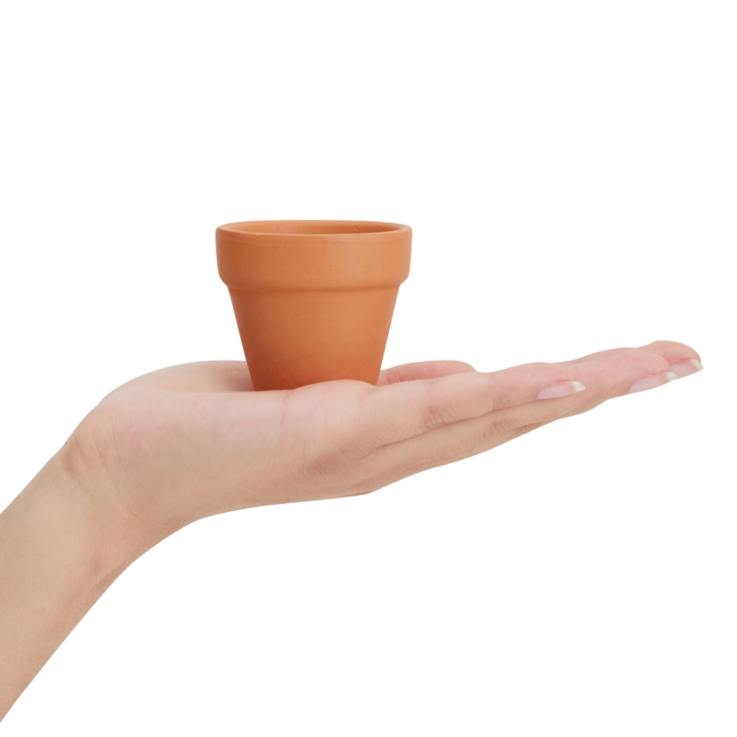 Green Thumbz 16 Mini Terrakotta-Blumentöpfe – 4,5 Cm Kleine Tontöpfe Für Sukkulenten & Kräuter