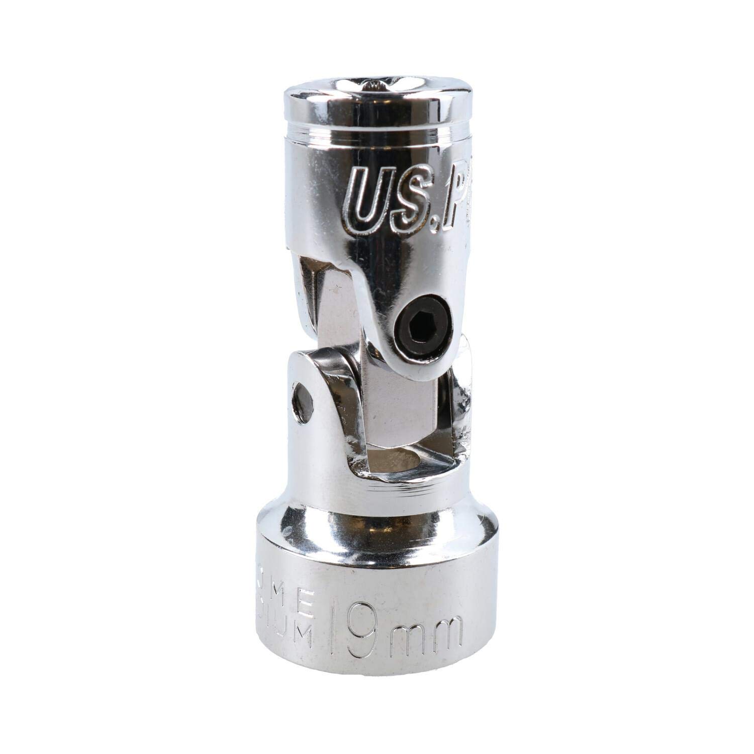 Ab Tools 19Mm Universal Joint Metric Socket 3/8" Drive 12 Point Flexible Wobble Knuckle