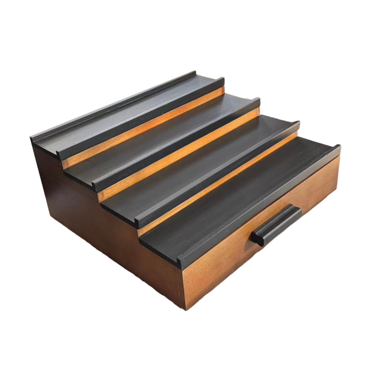 kowaku Organizador de perfumes, Estante de Almacenamiento de fragancias, Organizador de Escritorio para Hombres y Mujeres, excelente Regalo, Soporte de, Marrón Y Negro