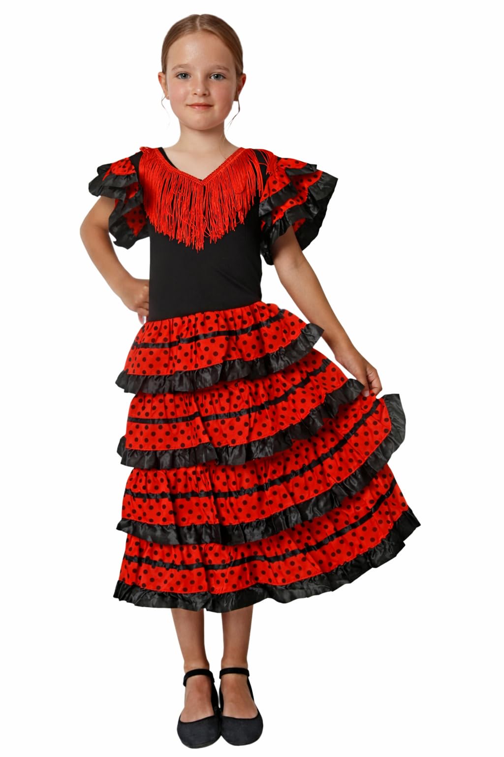 Robe Flamenco sevillane pour Fille