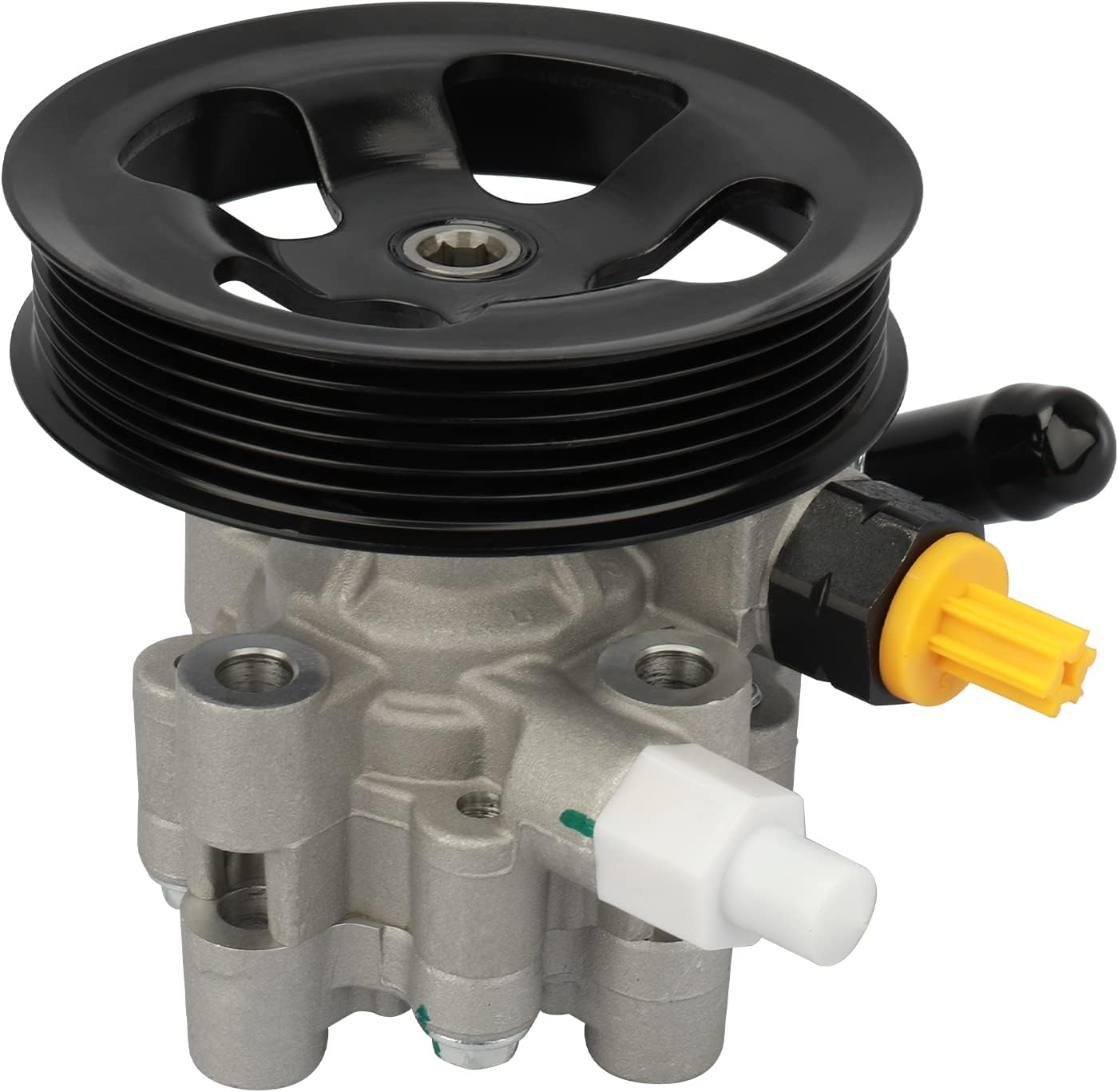 Power Steering Pump for 2003 2004 2005 2006 2007 2008 for Pontiac Vibe 1.8L; 2003-08 for Toyota Corolla 1.8L; 2003 2004 2005 2006 2007 2008 for Toyota Matrix Power Assist Pump OEM# 21-5345