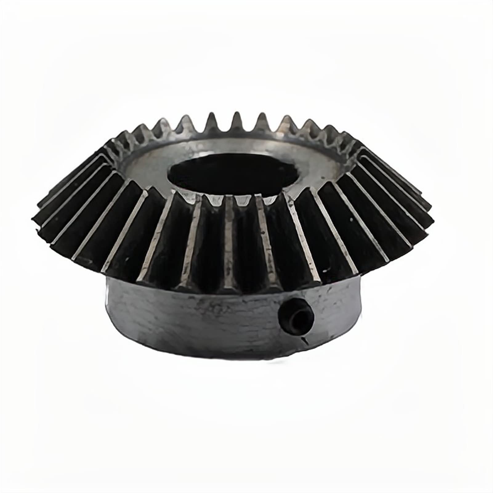 Engranajes cónicos, engranajes cónicos de acero, 1 pieza 2,5 M 30T Bisel 15 mm 18 mm 25 mm 30 mm 33 mm 35 mm Agujero interior 2,5 Módulo 30 dientes Bisel Espiral Piñón Tornillo M6 bisel recto (Color:
