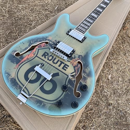 6 strings?Semi-Hollow Electric Guitar