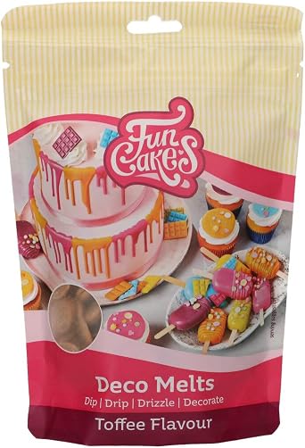 FunCakes Deco Melts Toffee Flavour, AZO Free, 250 g