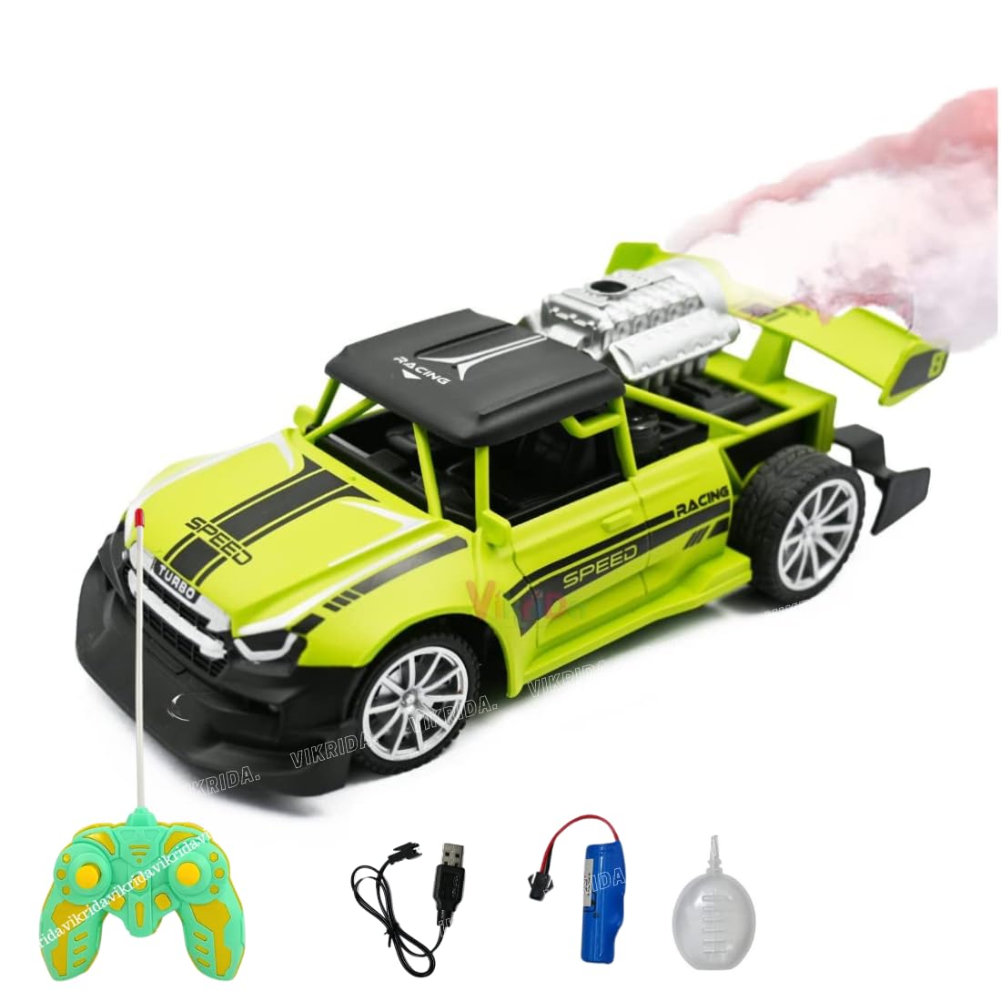 See full amazon price history chart for VikriDA R/C, Remote Control car 1:20 Scale 4 Wheel Racing High Speed 15 Km/H Rock Monster Car with Light & Flame Spray Function【3 Yrs & Up】 À Pack of 1 Car Multicolor VikriDA R/C, Remote Control car 1:20 Scale 4 Wheel Racing High Speed 15 Km/H Rock Monster Car with Light & Flame Spray Function【3 Yrs & Up】 À Pack of 1 Car Multicolor (B0BPSP6X82) Amazon Price History, Amazon Price Tracker