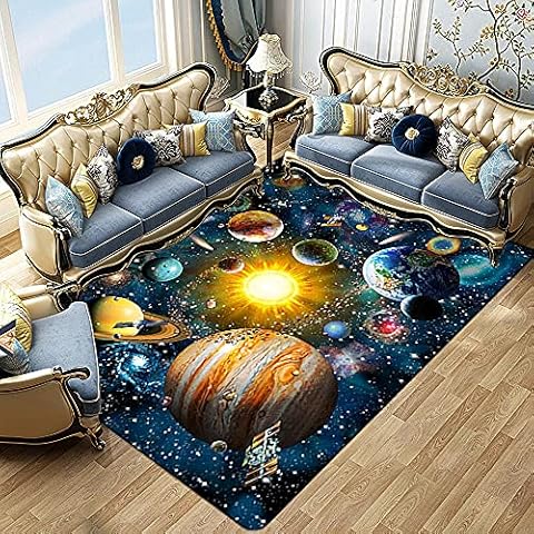 Alfombras de Habitación Galaxia PEIHUODAN Cover