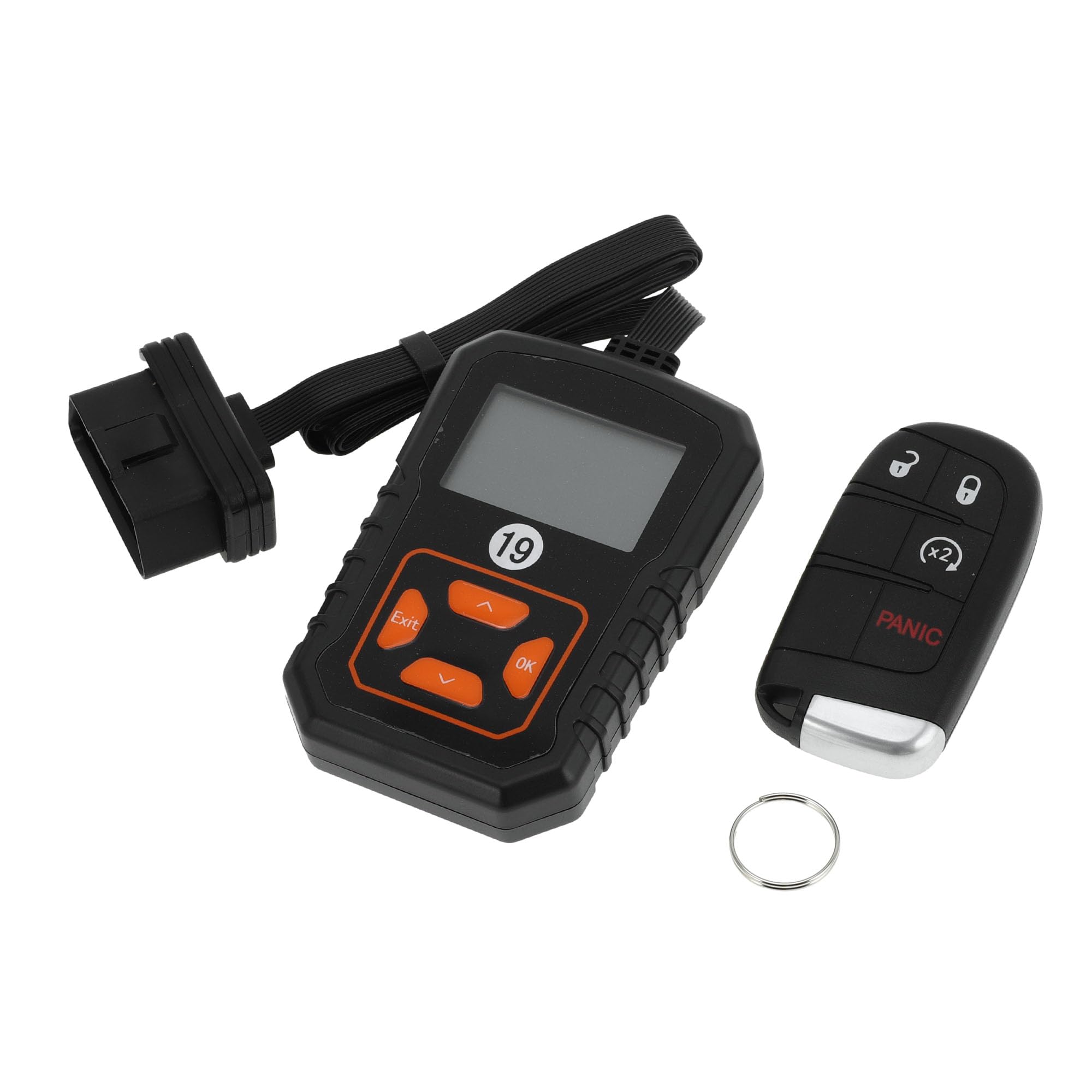 ACROPIX M3N40821302 Keyless Entry Remote Key Fob for Dodge Journey 2011-2017 433 Mhz Replacement Car Key Kit DIY Tool 4 Button