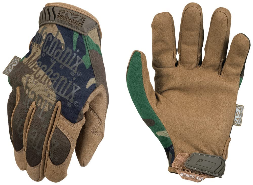Mechanix Wear - Original Woodland Camo Gants (Large, Camouflage)