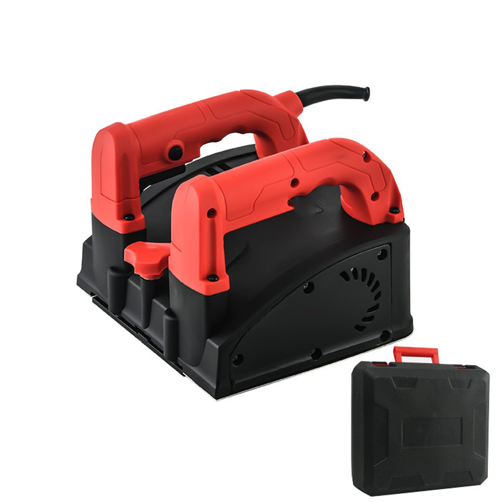 Elektryczna Skrobaczka Ścienna 1200 W, Strugarka Ścienna, Regulowana Głębokość 1-4 Mm, Szerokość Skrobania 150 Mm, Konstrukcja Z Podwójnym Uchwytem, ​​do Usuwania Farby, Szpachli I Tynku