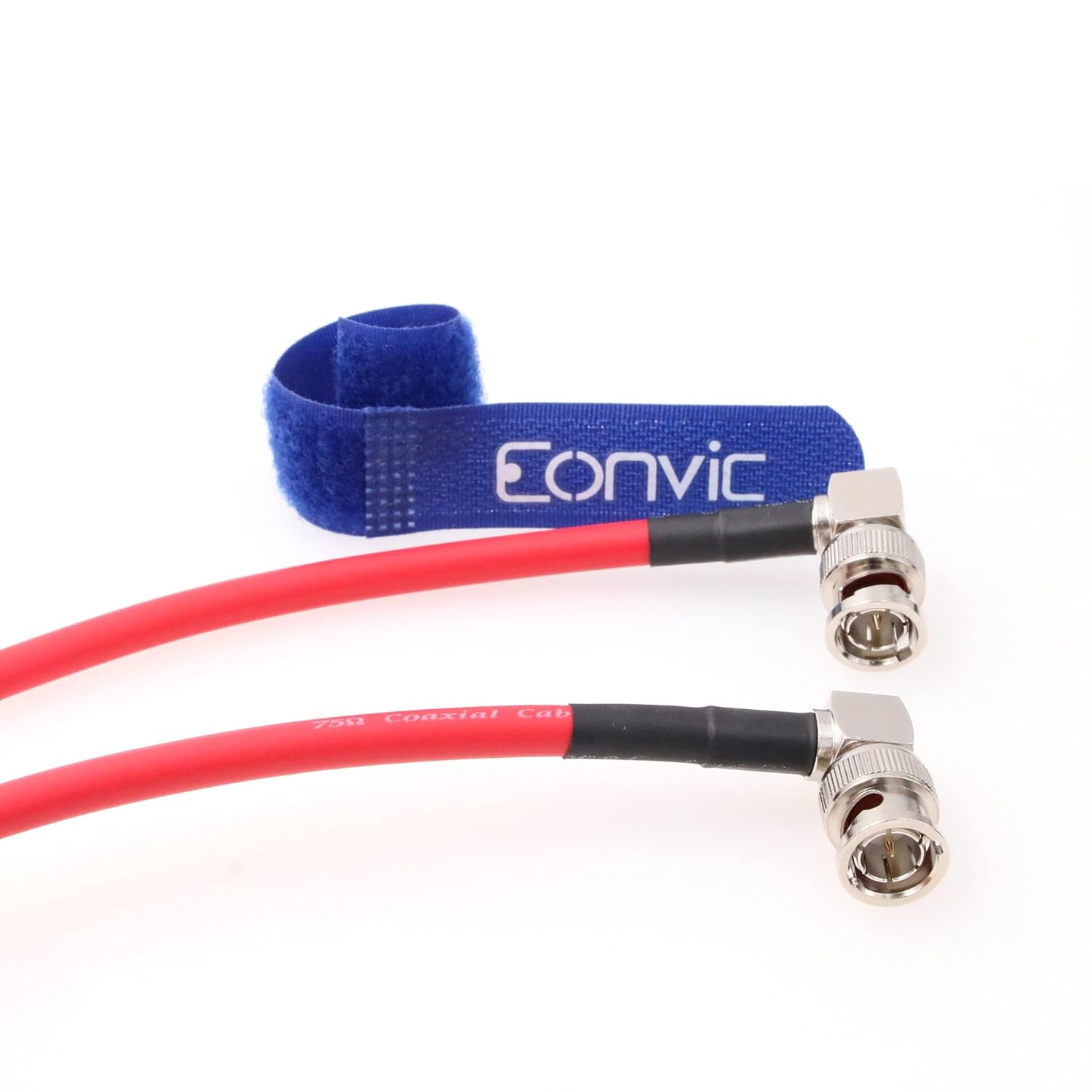Eonvic 12G Neutrik BNC Coaxial Cable HD SDI Cable CCTV Camera Surveillance Cables for 4K CCTV Signal Video Camera (30CM)
