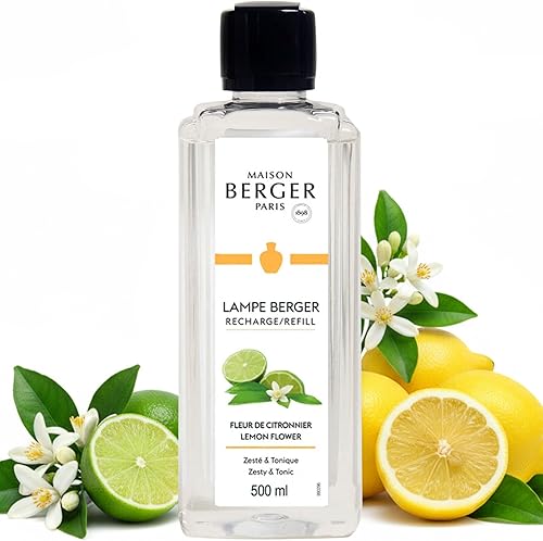 Miniatura 62 de MAISON BERGER Repuesto de fragancia Lampe Berger para difusor de aceite de fragancia del hogar - 16.9 onzas líquidas / 500 mililitros Frescura