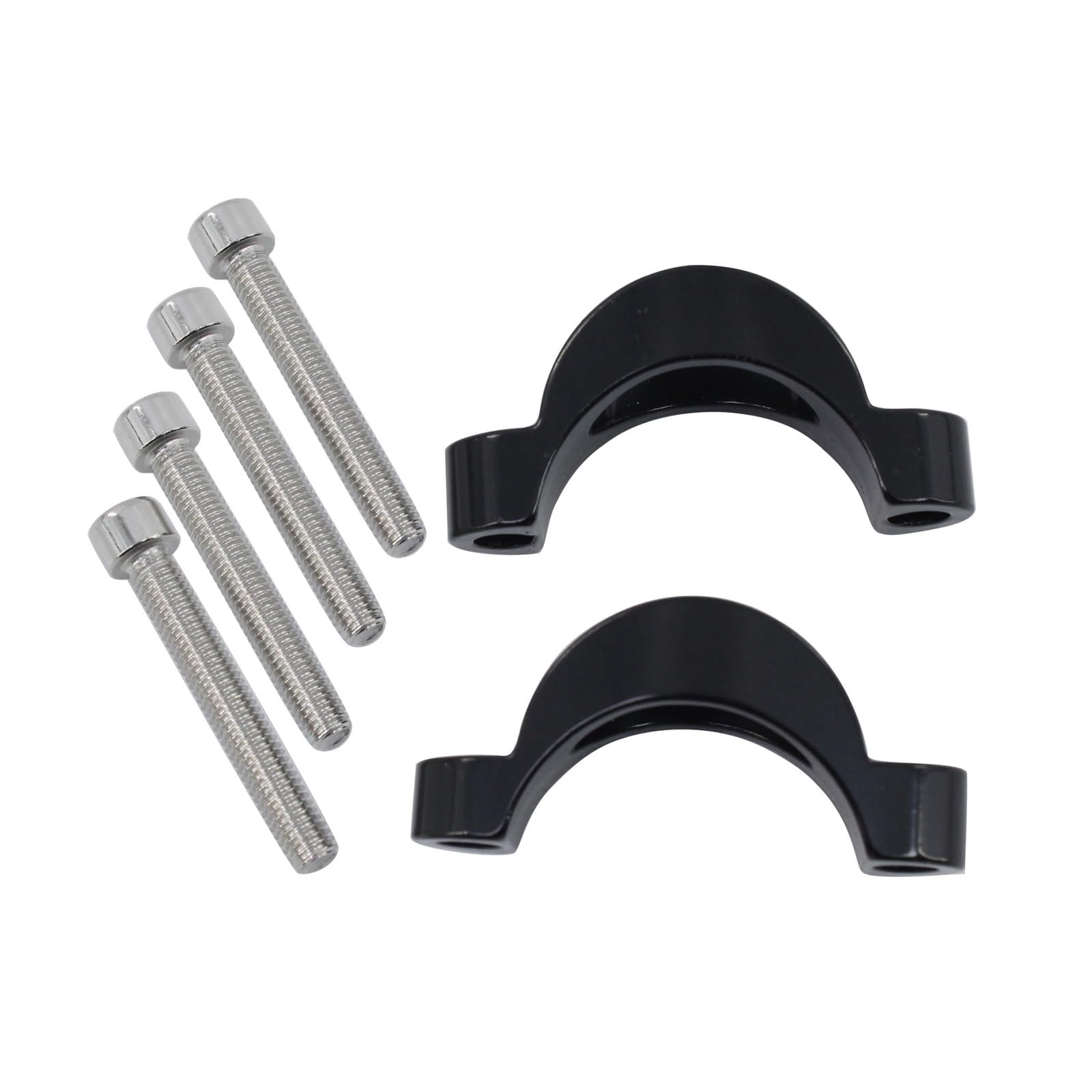 XFYESL Road Riser Spacers Alloy Bar Plate Rising Spacer Clamp Aluminum For TT Handlebar Parts 31.8mm 10/20mm Handlebar risers kit(10mm)