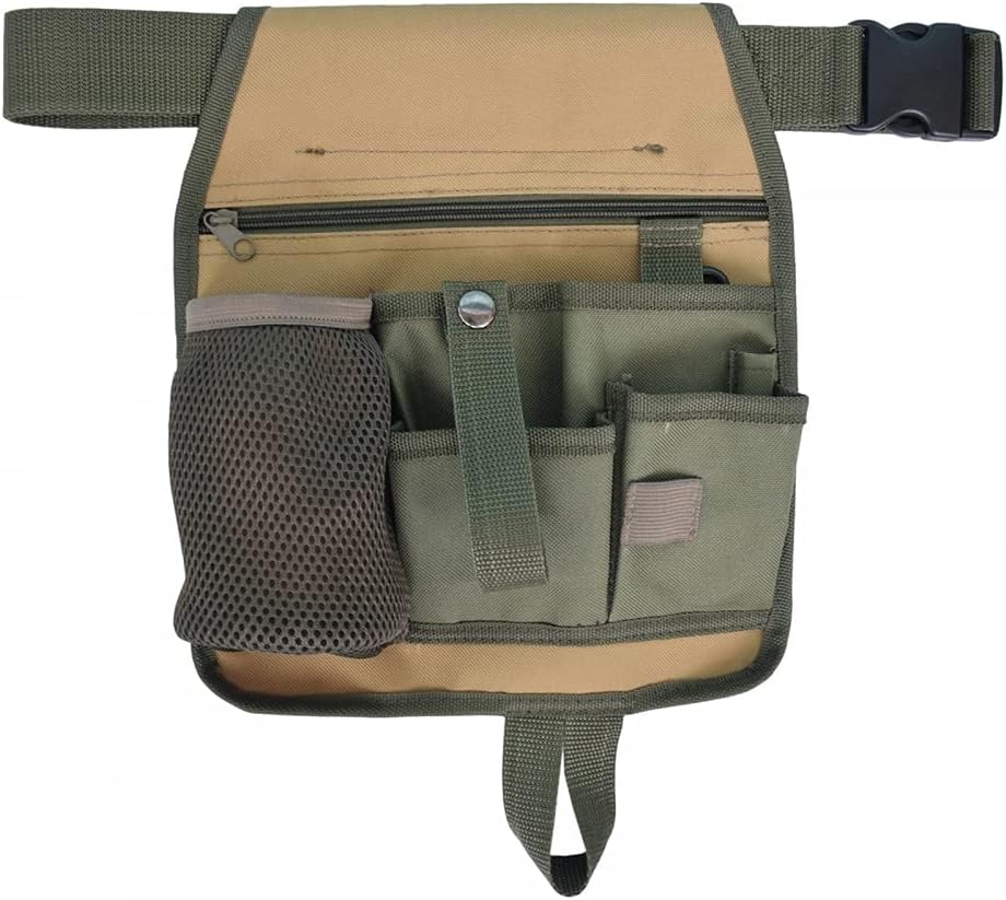 Case4Life Gardening Tools Belt Bag Adjustable Waist Tool Belt Pouch