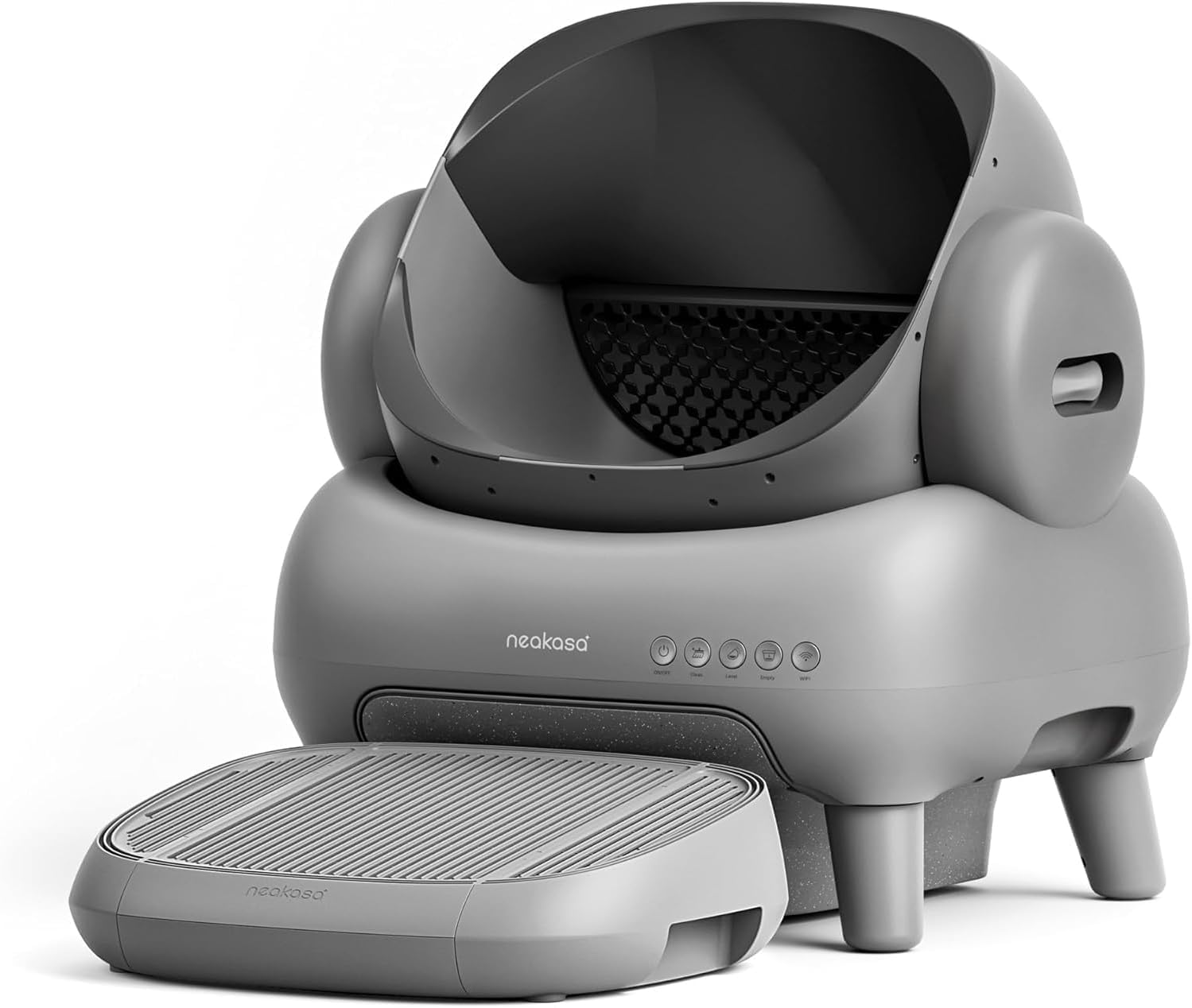 Neakasa M1 Plus Selbstreinigende Katzentoilette mit offenes Design & 3-in-1 Katzenklo Rampe