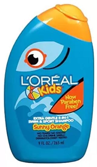 LOreal Paris Shampoo Kids 2-N-1 Sunny Orange Men & Women (266 ml)