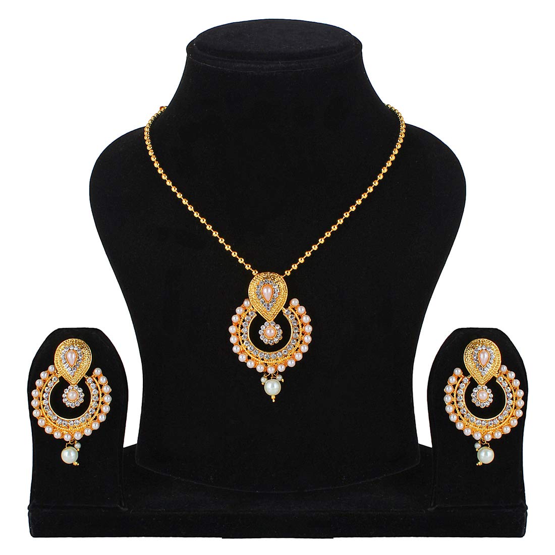 Pearl Pendant Set Jewellery For Her