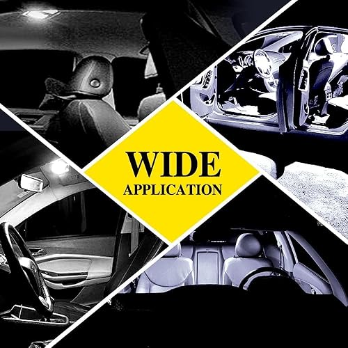 Miniatura 5 de OtpOutopa Bombillas para velocímetro de cúmulo de calibre superbrillantes 17 18 27 37 58 86 2721 Bombilla T5 B8.5d COB 1SMD LED para tablero de