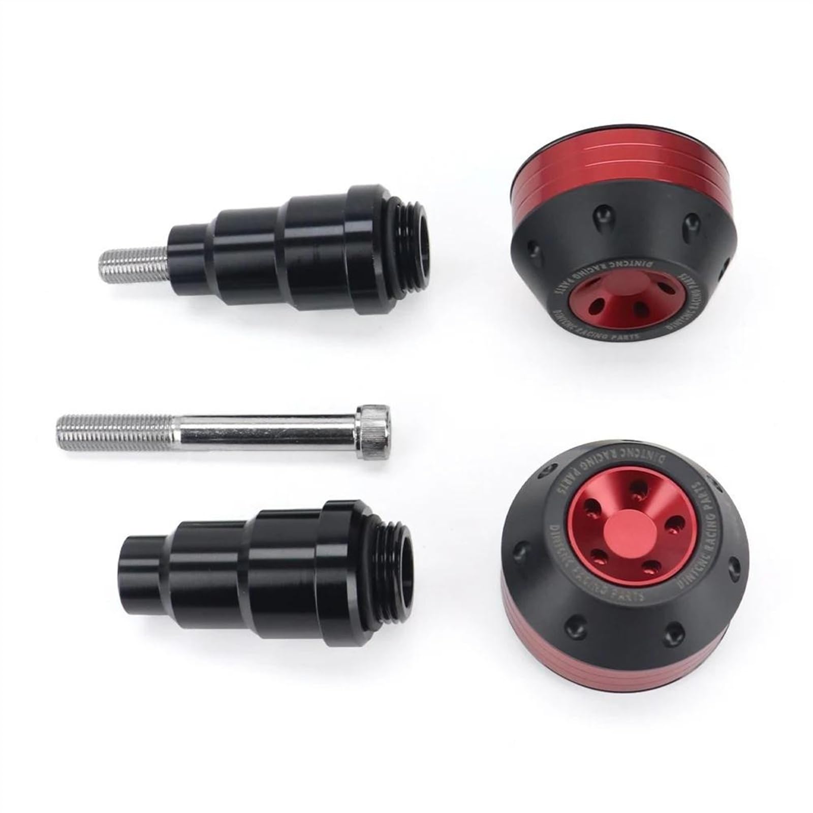 YESKIT Facile à Installer Cadre Curseur Crash Protecteur Moto Anti-Chute Accessoires Protection Contre Les Chutes pour MT-09 MT09SP 2021-2024 (Color : Black)